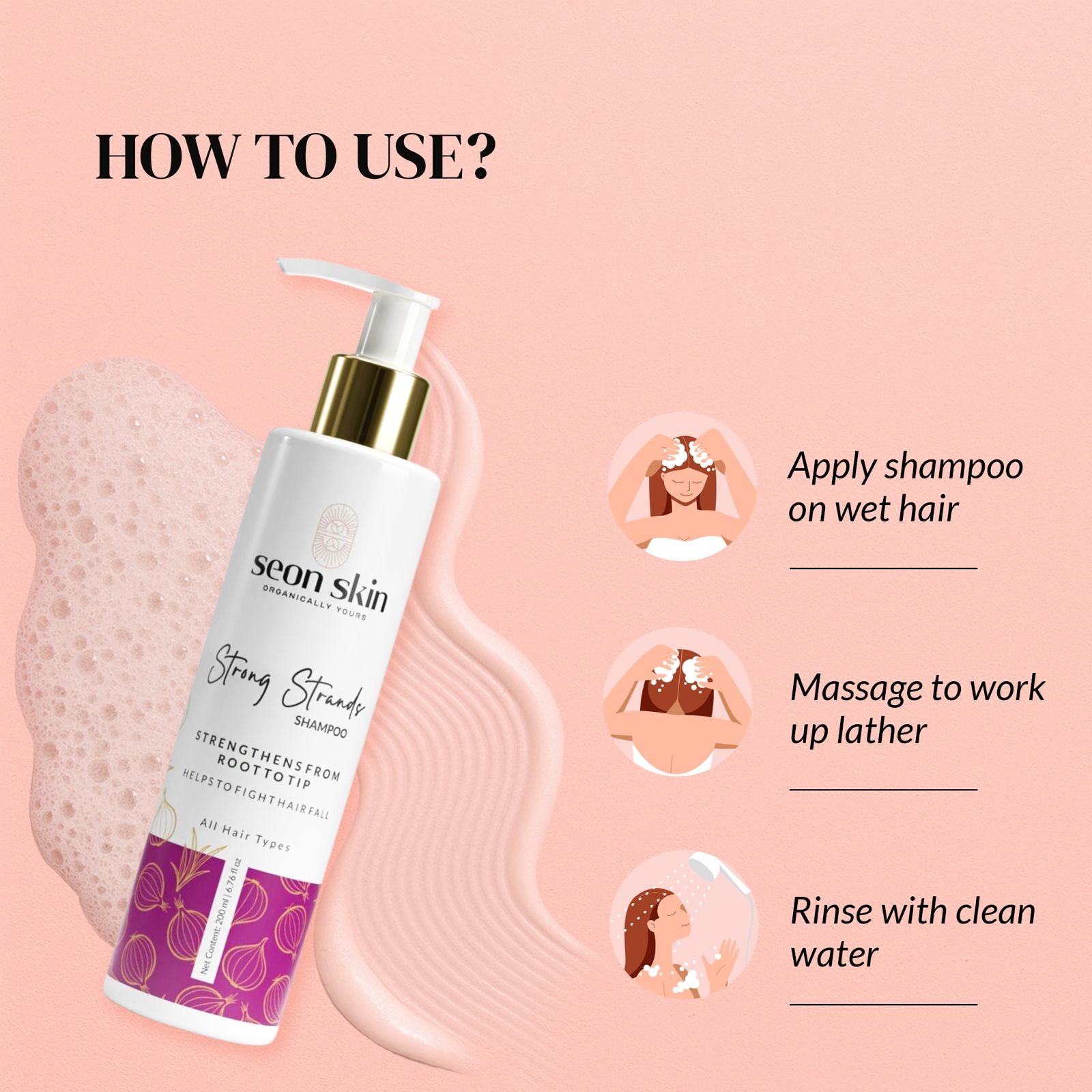 Strong Strands – Hairfall Control Shampoo