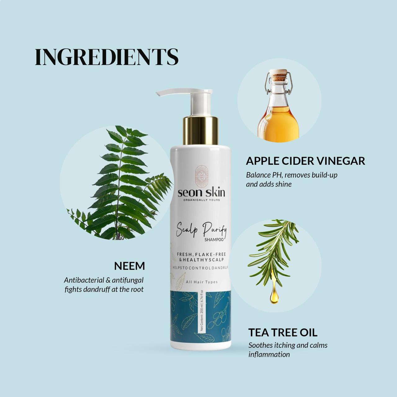 Scalp Purify Anti-Dandruff Shampoo